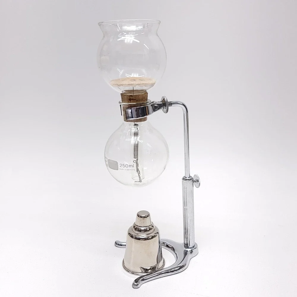Schott Duran 250ml‎ Siphon Vacuum Coffee Maker Germany -Broken- Display Piece